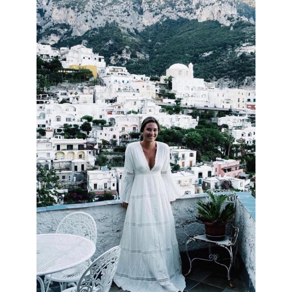 NWT The Jetset Diaries Hammock Maxi Wedding Dress – Size XS - Picture 6 of 12